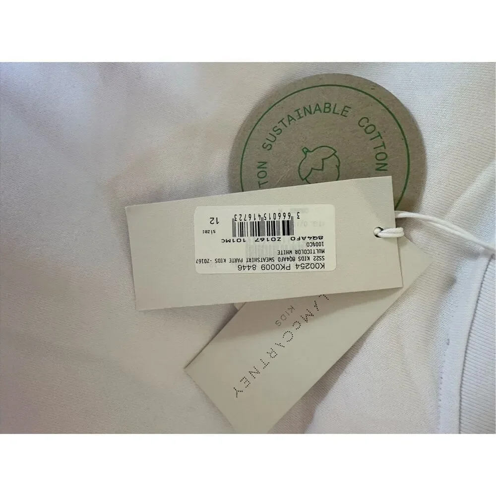 NWT  Stella McCartney Print Cotton Fleece Sweatshirt featuring a crab design Siz